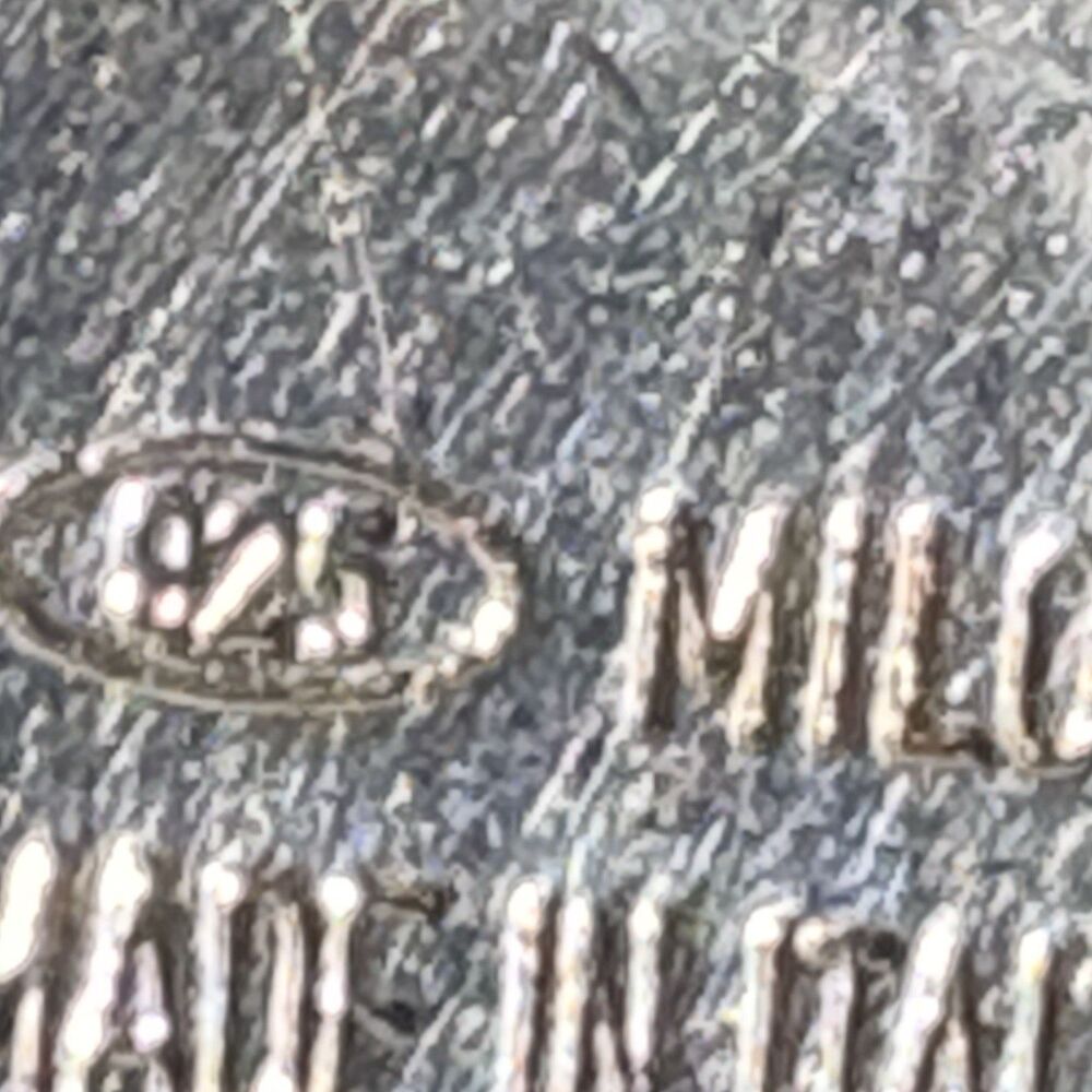 Milor Sterling Silver 925 Greek Key Bracelet Make In Italy - Picture 5 of 5